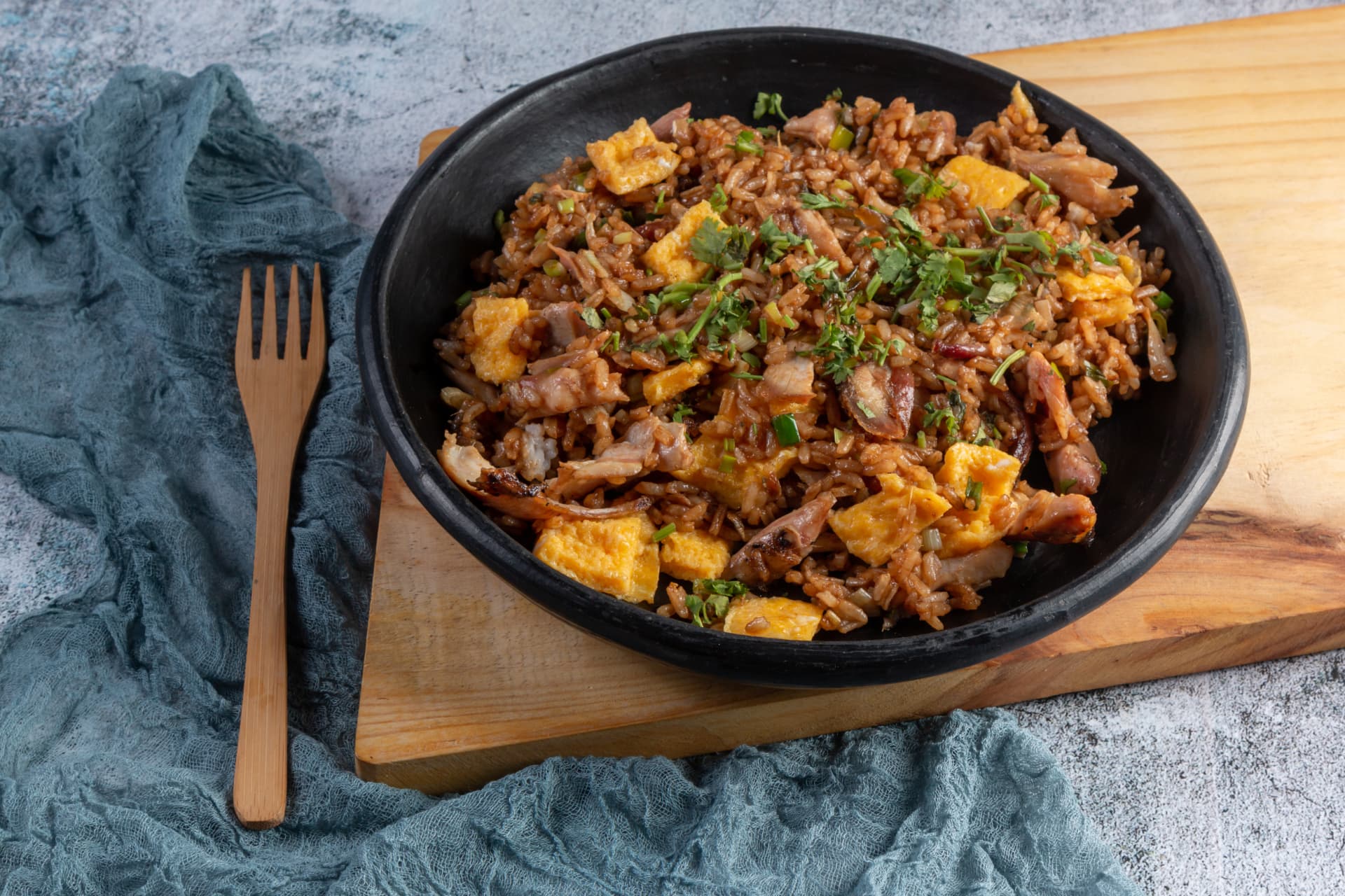 Arroz chaufa de la casa